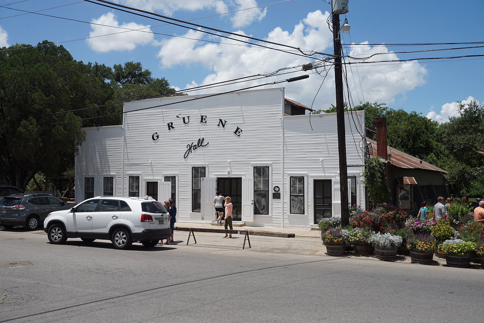 Gruene Hall, the oldest continually operating dance hall in Texas