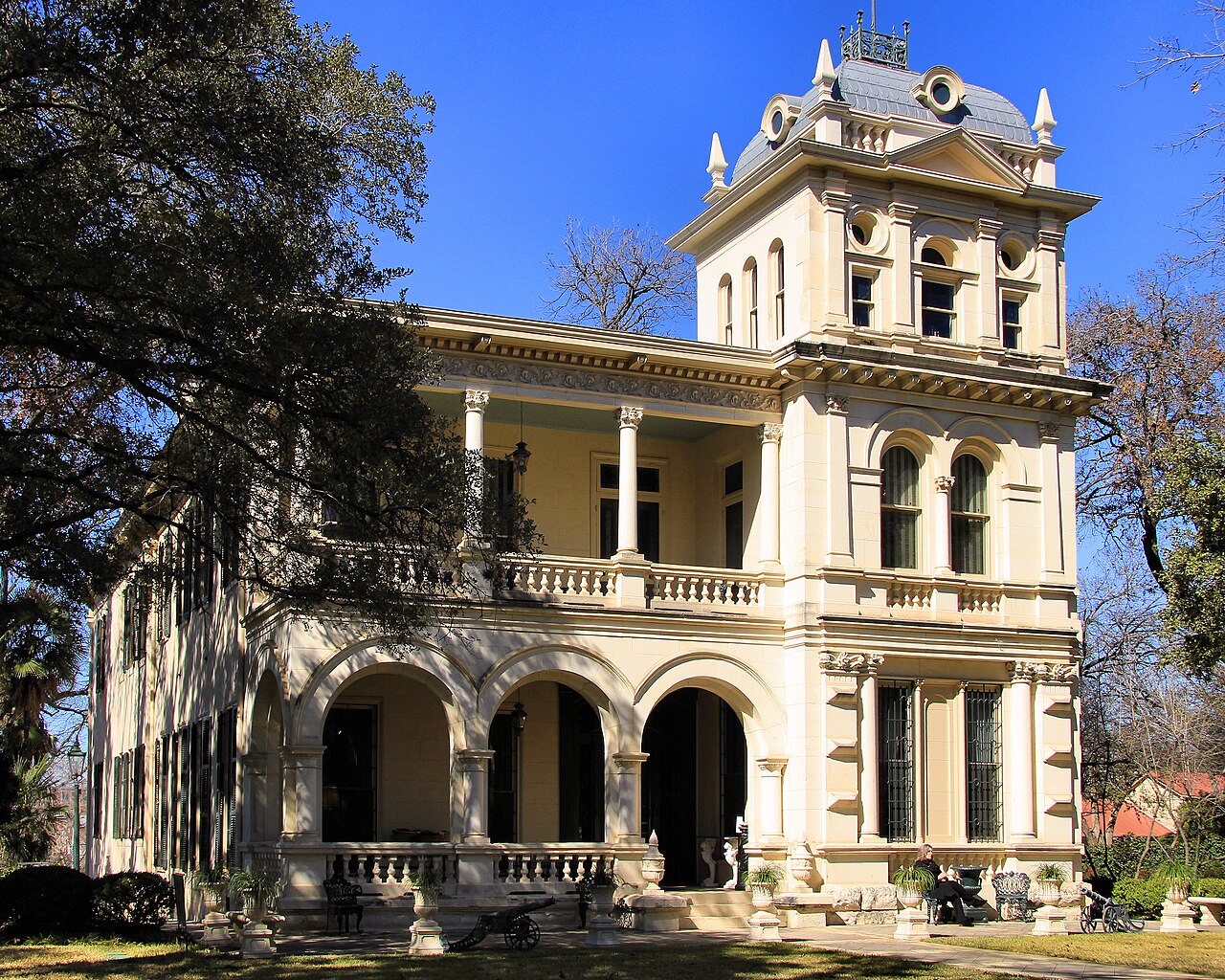 A Victorian mansion in the King William Historic District