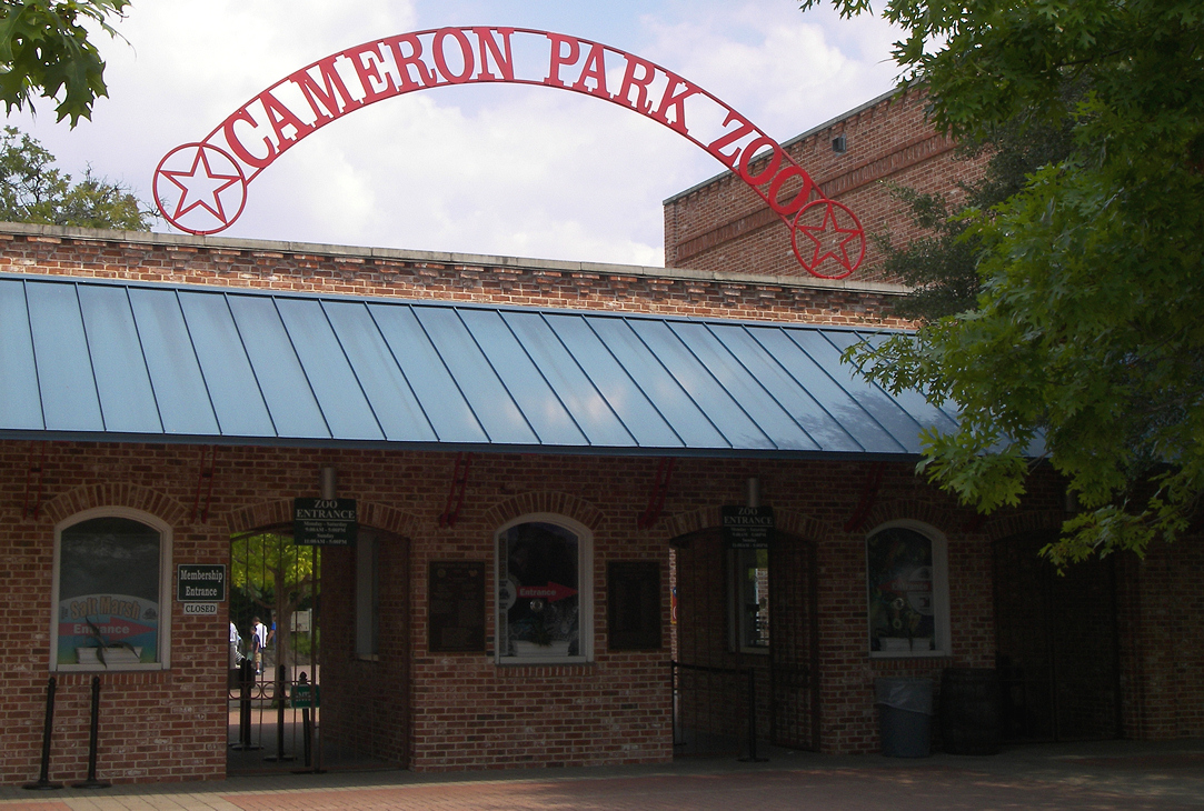 Cameron Park Zoo Entrance